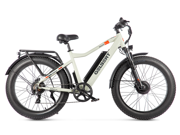 Электрофэтбайк Gelbert Pegas 4 DUAL PRO MAX (Бежевый)